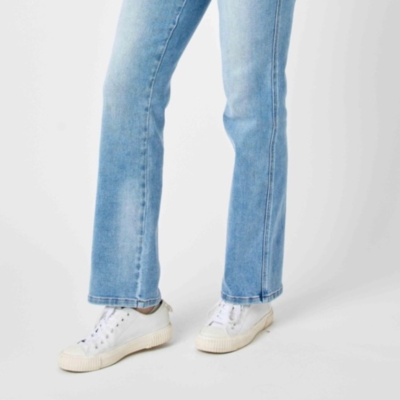 Judy Blue High Waist Tummy Control Straight Jeans - Picture 2 of 3